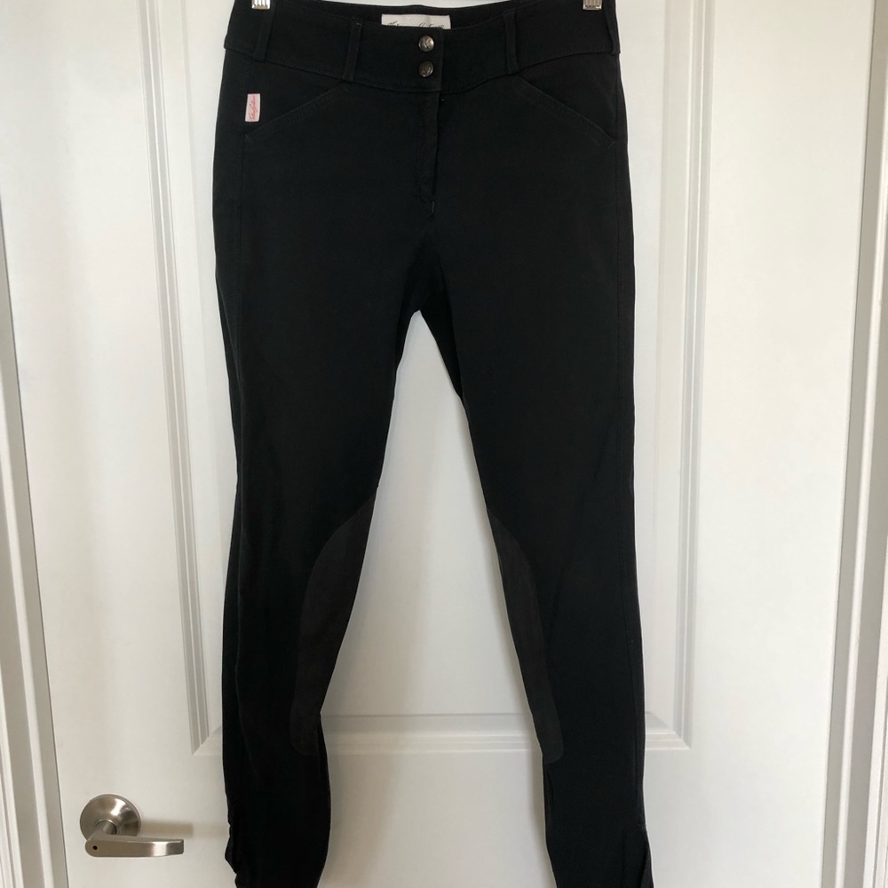 Tailored Sportsman Breeches. Size 26 Long. Black.